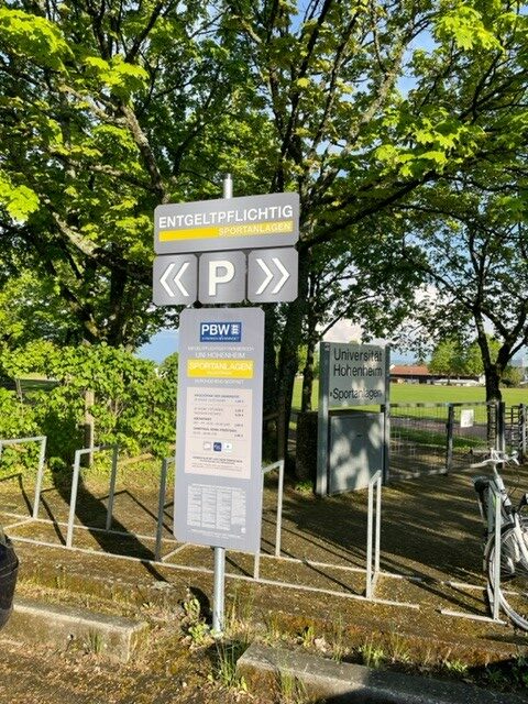 Parkautomat Uni Hohenheim