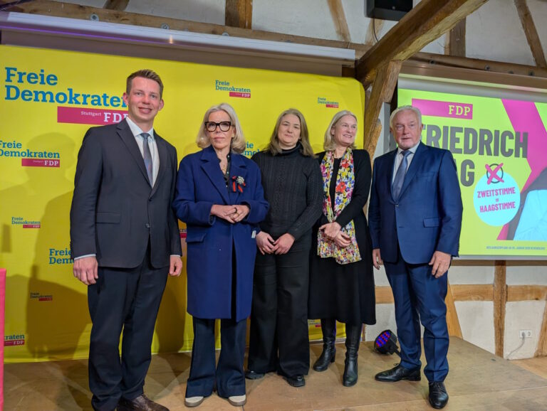 Wolfgang Kubicki begeistert einfach! Neujahrsempfang der FDP-Stadtgruppe Degerloch/Hoffeld